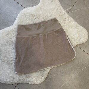 Aerie terry cloth skort